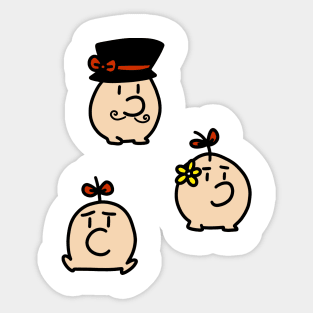 Li'l Mr. Saturns Sticker